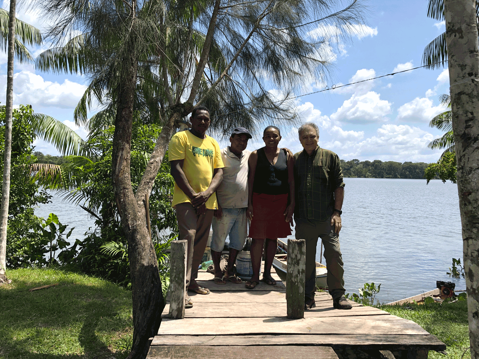 Ismael Nobre, Executive Director of Amazônia 4.0 visited communities in Moju Miri